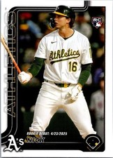 2025 Topps Update Series - Rookie Debut Nick Kurtz #US197 (RC)