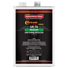 1 Gallon Medium Urethane Reducer 70 - 85 Degrees Mid Temp Auto Paint Thinner