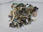 Vintage To Now Tangled Costume Jewelry Lot Mixed 4.9 Lbs Many Marked By Maker