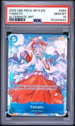 Yamato (Alternate Art) OP13-054 Carrying On His Will - One Piece TCG Super Rare Foil