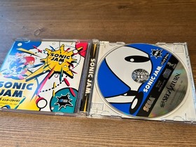 Operation confirmed Used SS software SONIC JAM Sega Saturn SS with Obi Flyer