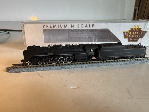 Locomotora de vapor BLI 7409 escala N 4-8-4 T1 Delaware & Hudson D&H 302 con Paragon 4 | Condition: Used