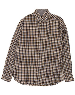 Hugo Boss Herren Hemd Regular Fit Large Mehrfarbig Kariert CE02