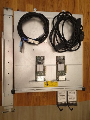 HP P2000 G3 SAS MSA Dual Controller 24SFF Array System ohne HDD