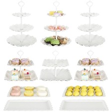 Biodegradable Cupcake Stand Holder, Dessert Table Display Set, Treat Table Ca...