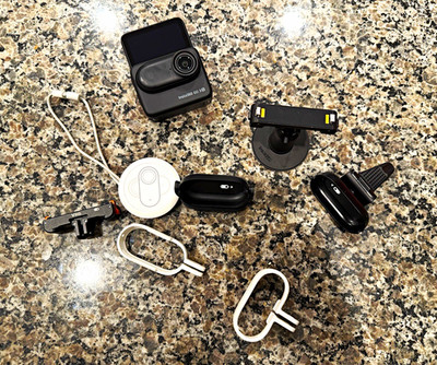 Insta360 GO 3S 4K Action Camera Touchscreen Black USB-C w/ Accessories