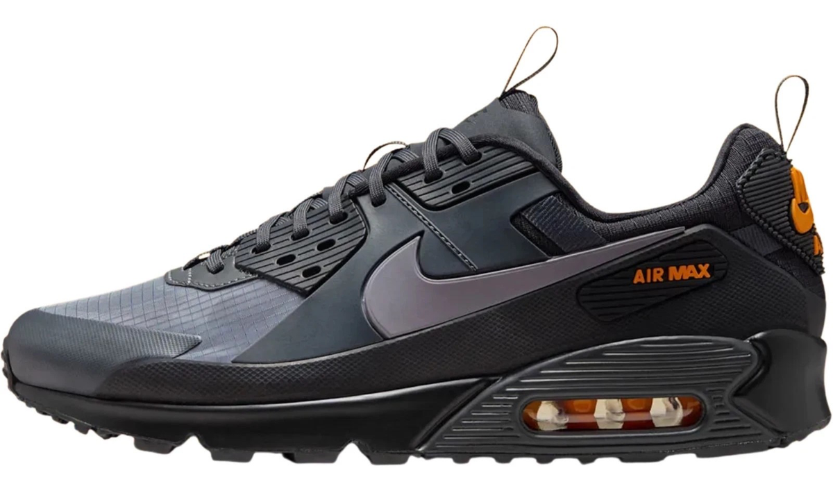 New Nike Air Max 90 DRIFT Men's Sneaker Black Bright Ceramic