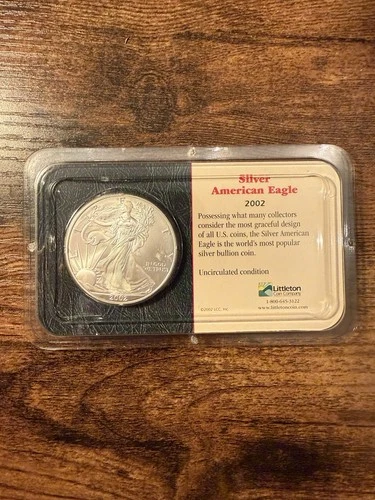 2002 1 oz Silver American Eagle (Brilliant Uncirculated)