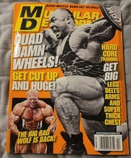 MUSCULAR DEVELOPMENT Bodybuilding Muscle Magazine JASON HUH  Feb. /2011