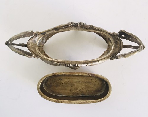 Louis XV Silver Plate Jardiniere with Liner - Picture 8 of 9