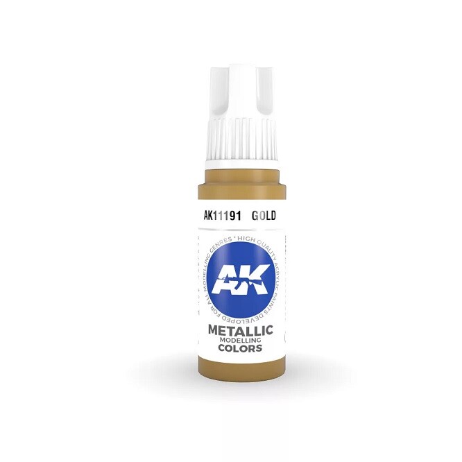 Ak Interactive AK11191 - Gold 17ml- New