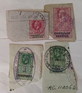 Great Britain Stamps, Revenue