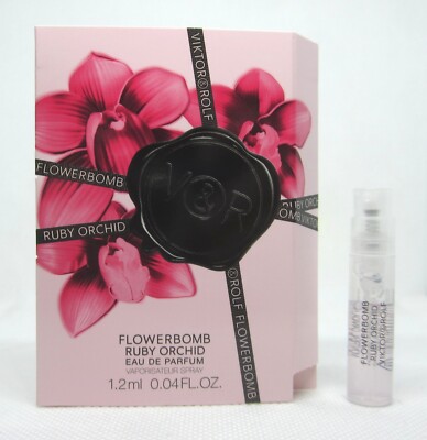 Viktor & Rolf Flowerbomb Ruby Orchid eau de parfum spray sample 0.04 oz.