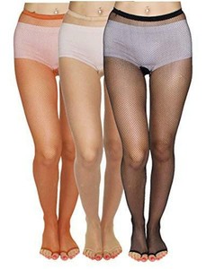 toeless fishnet tights