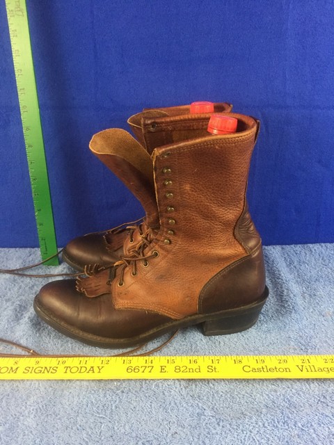 double h boots lace up