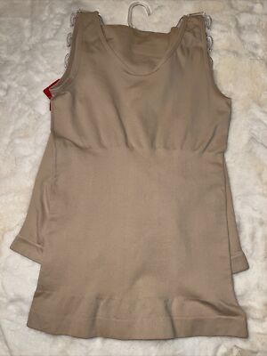 Skinny Girl Shape wear Set Smooth/Shape Tank Tummy Thigh Tamer Brief 3-piece S.