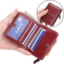 Womens Small Wallets Slim Compact Size Coin Purse Credit Card Holder RFID Wallet