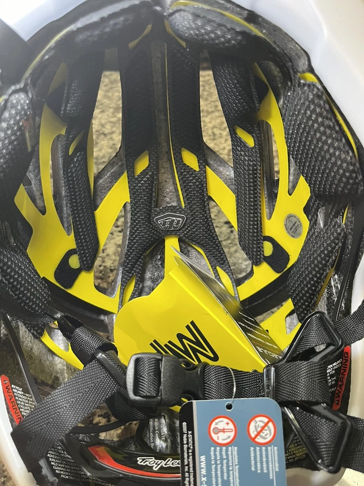 Troy Lee A2-MIPS; Plateado/Blanco/Marino Talla XL/2X Foto 4 de 4