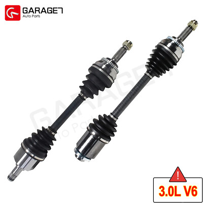 For 2000-2005 Eclipse Galant Sebring Stratus 3.0L V6 Front Pair CV Axle Assembly