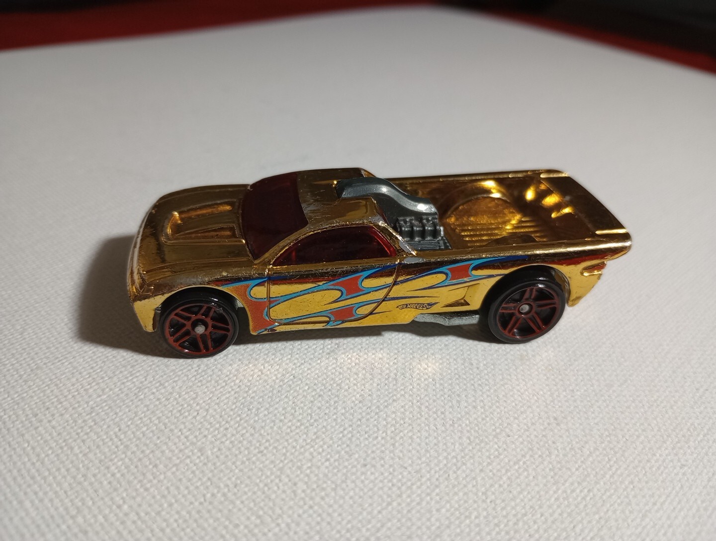 2010 HOT HAULERS Design Exclusive BEDLAM∞Gold Chrome; red pr5∞Loose ∞ Hot Wheels