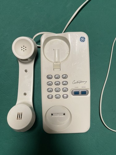 GE Contemporary 29170A Telephone Landline Corded Desktop or Wall Mount Phone - Picture 2 of 3