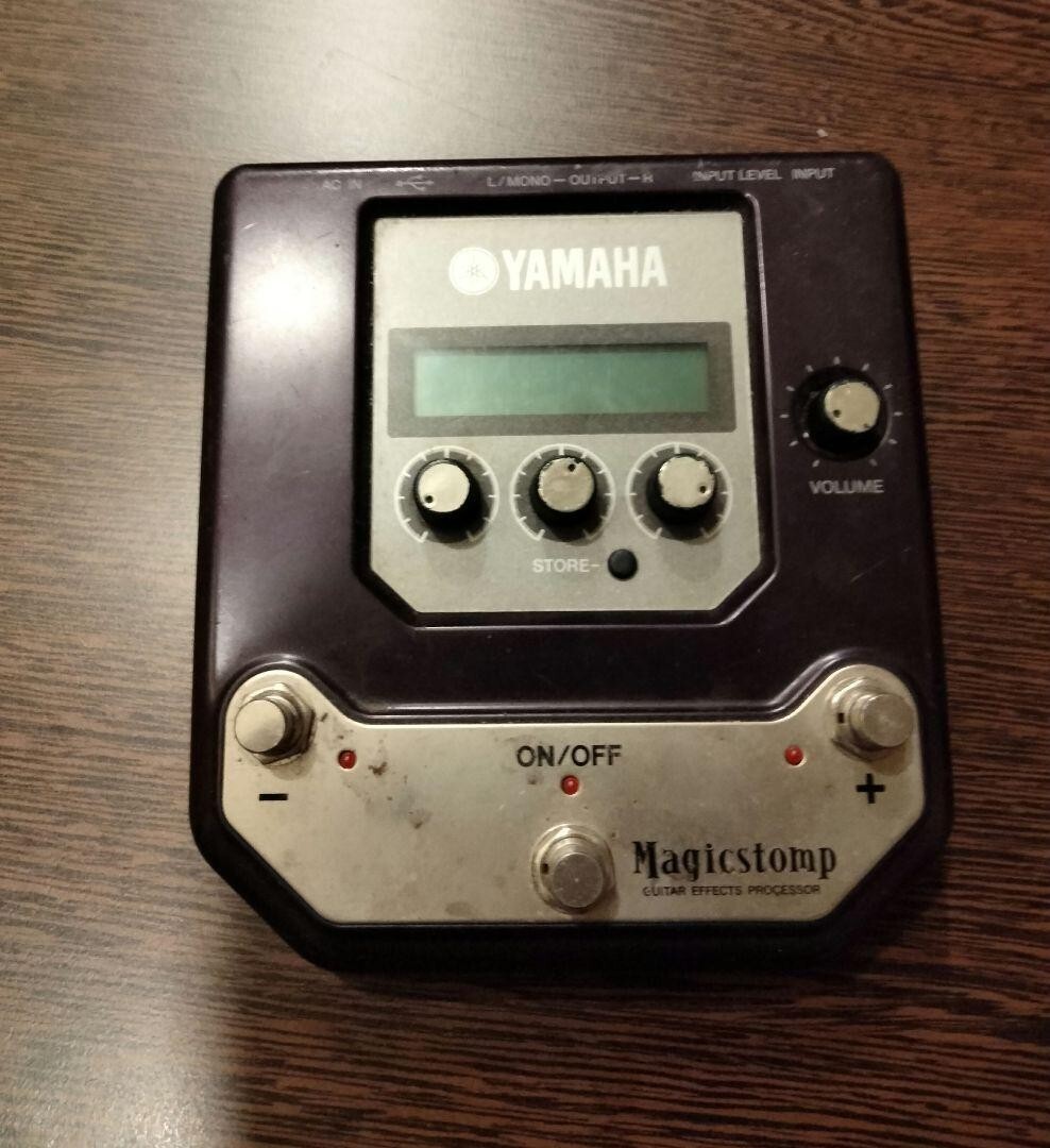 YAMAHA MagicStomp マジックストンプ マルチエフェクター ヤマハ Yamaha Magicstomp Guitar Effects Multi Processor used | eBay