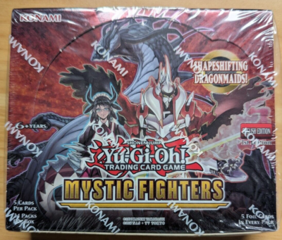 mystic fighters booster box Yu-Gi-Oh! TCG Mystic Fighters Booster Pack — Sweets 'n' Things main image 0