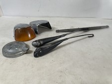 Lot Of 1960s Vw Beetle Parts- Wipers Fuel Sending Unit Cover And Marker Lights