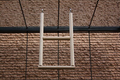 pipano Trapezschaukel, Vogelschaukel 12 x 21 cm, Ø 12 mm für Vogelkäfig, TVS1212