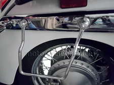 Saddle Bag Support Brackets Bars Chrome for 2004-up Honda Shadow VT750 Aero