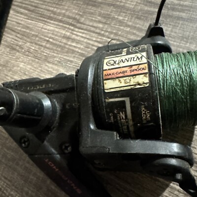 vintage Zebco quantum spinning reel SLS3 Max Cast Snapshot | eBay