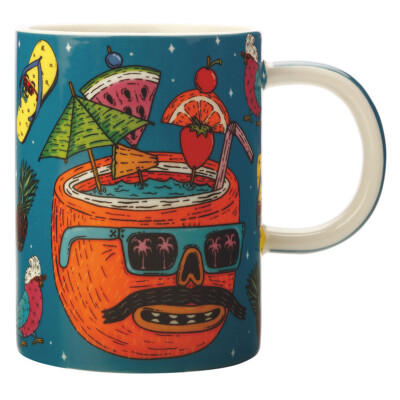 Maxwell & Williams DX0698 MULGA Becher Coconut (Kokosnuss), Porzellan, in Ges...