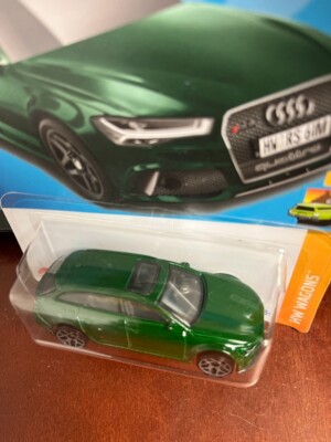 Hot Wheels 187/250 ´17 AUDI RS 6 AVANT 1/5 HW WAGONS, GREEN | eBay