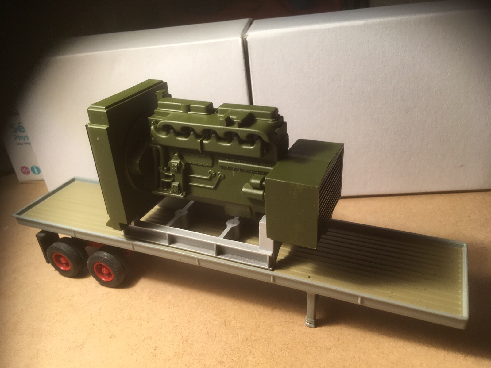 Chargement générateur de fret Corgi 1/43 réplique détaillée pour wagon Lionel