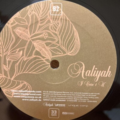 Aaliyah I CARE 4 U 2003 UK only 2LP Vinyl Compilation MEGA RARE