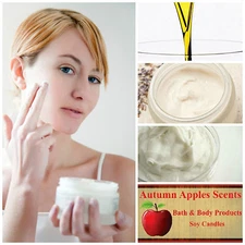 Goat's Milk & Shea Butter FACIAL CREAM, MOISTURIZER - w/Argan Oil - Anti Wrinkle