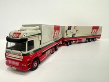 Tekno truck diecast  models, DAF CF 85 SSC  LZV Combi , F & R