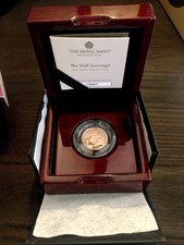 Royal Mint 2021 Half Sovereign 22ct Gold Proof