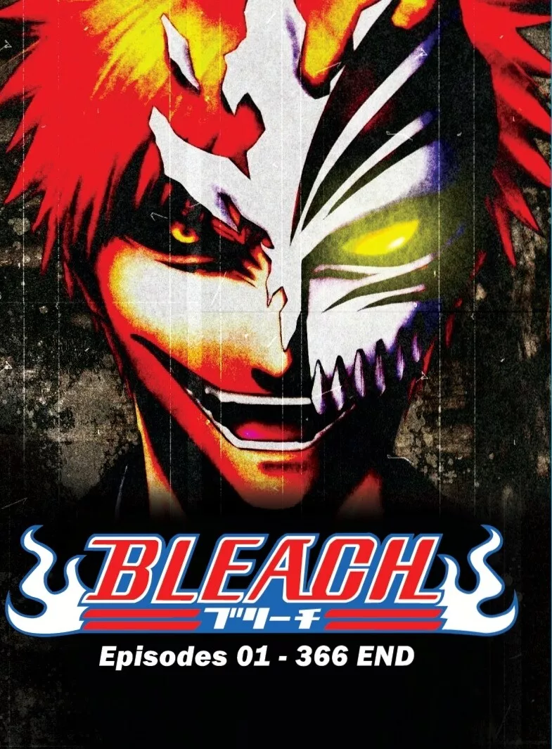 Bleach Anime Complete Series 366 Episodes Dual Audio Eng/Jpn-English  Subtitles