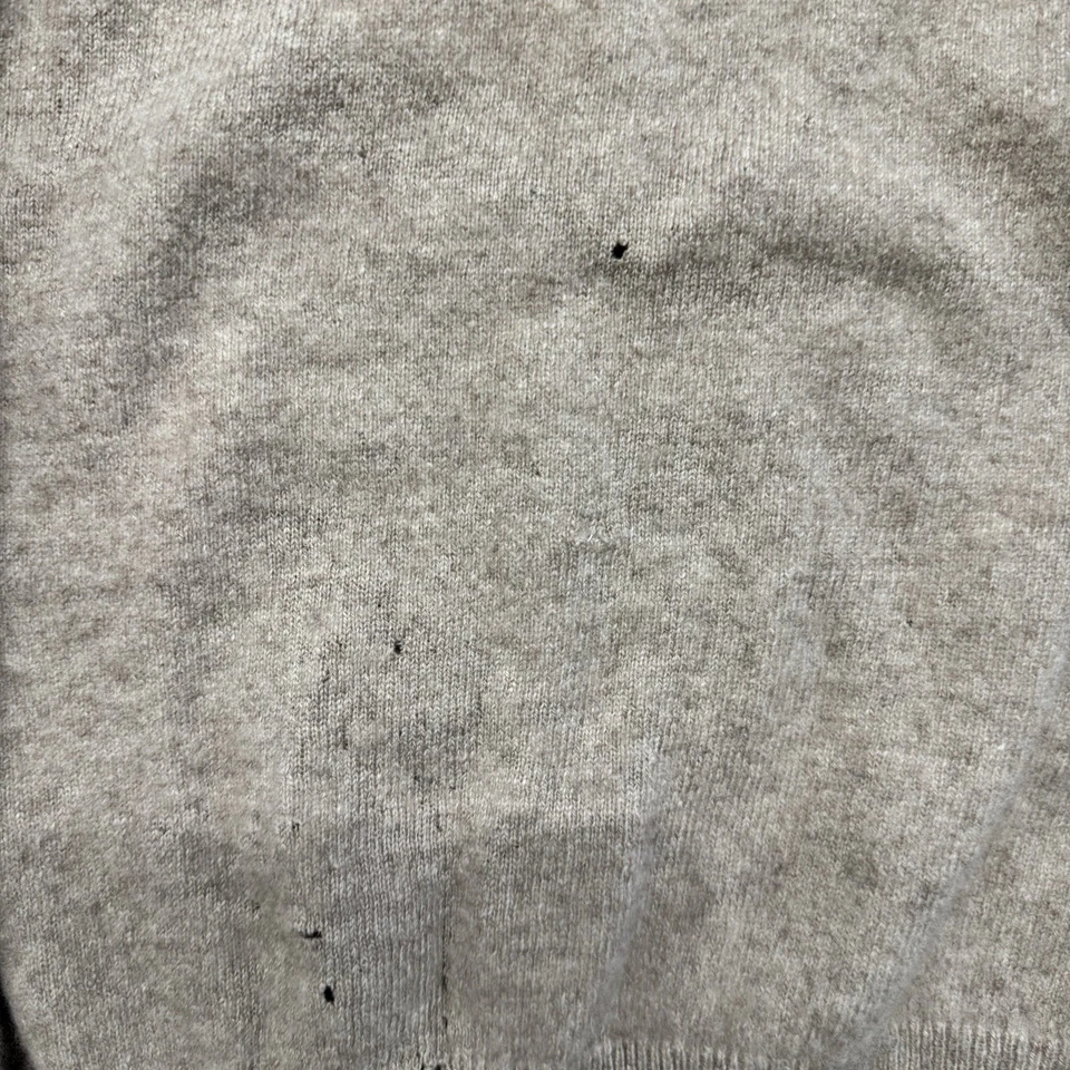 Suéter de cachemir vintage Orvis Jacques de Loux cuello alto para mujer M tostado años 50 Foto 4 de 4