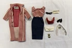 New ListingVINTAGE BARBIE DOLL FASHION #968 ROMAN HOLIDAY TM COAT DRESS HEELS HAT COMPACT