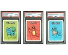 2019 POKEMON OLD MAID BULBASAUR CHARMANDER SQUIRTLE PSA10 set