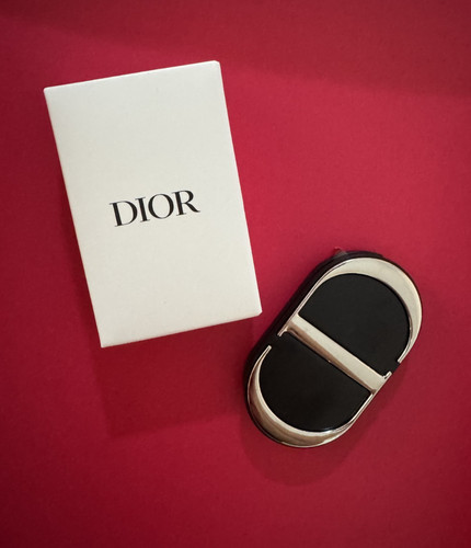 Dior New CD Logo Makeup Mirror with Phone Holder Stand Dual Mirror 3M NEW in BOX