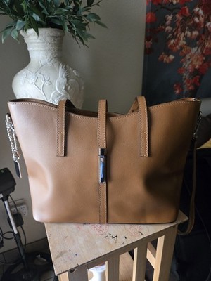 Nice Anna Morellini Italian Leather Handbag