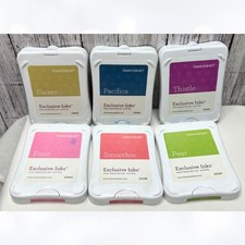 Close To My Heart INK PADS Exclusive Dye Stamp Pads Lot of 6