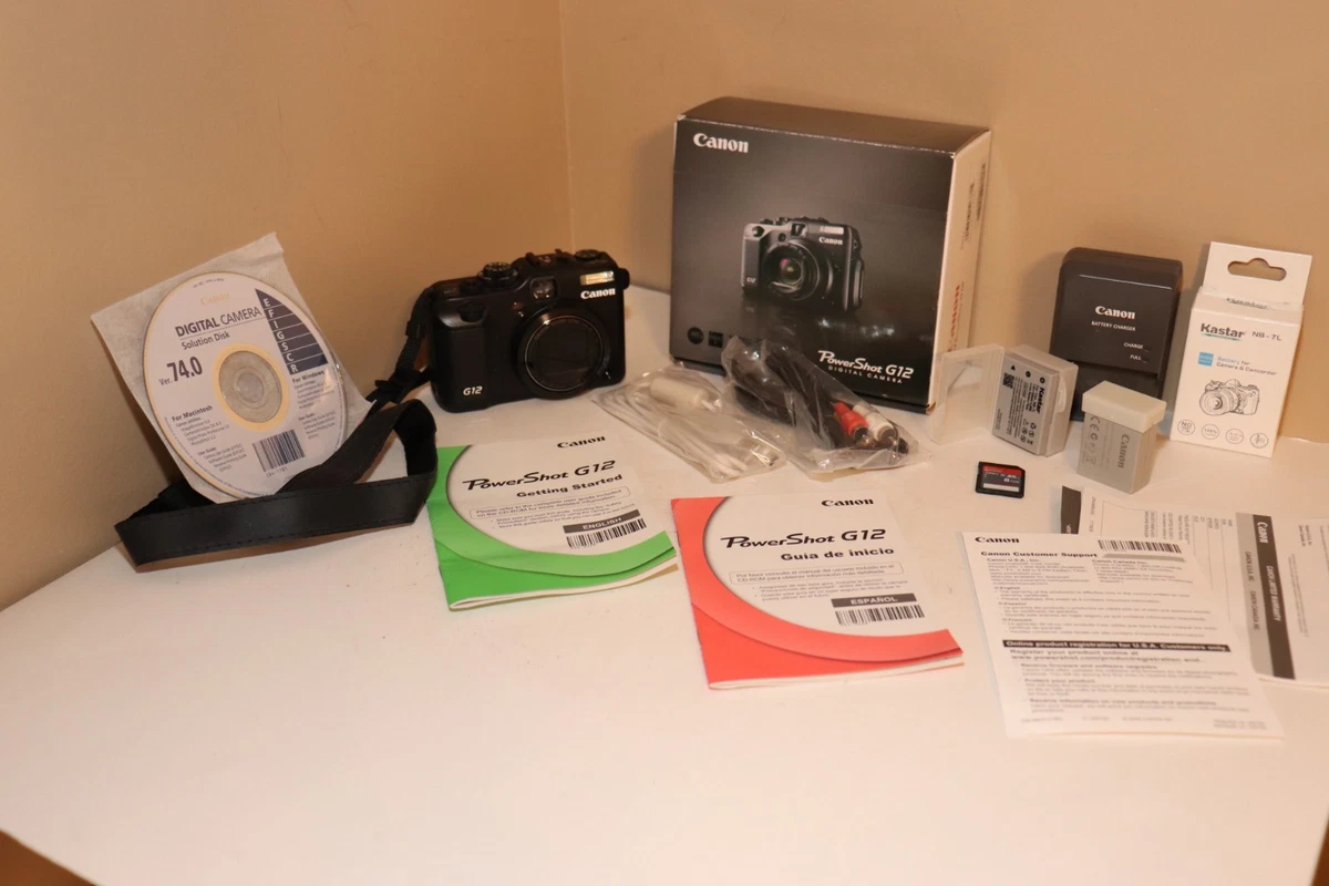 Canon PowerShot G12 Digital Cameras for Sale - Shop New & Used