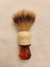 Vintage shaving brush RUBBERSET B 26 Pristine original condition