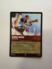 Minnie Mouse - Pirate Lookout Disney Lorcana Promo Card Cold Foil