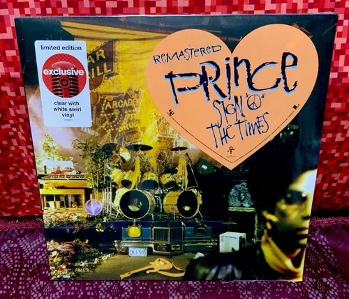 2022 Prince (Sign “O” Times) Limited Edition Clear W/White Swirl 2-LP {Sealed}