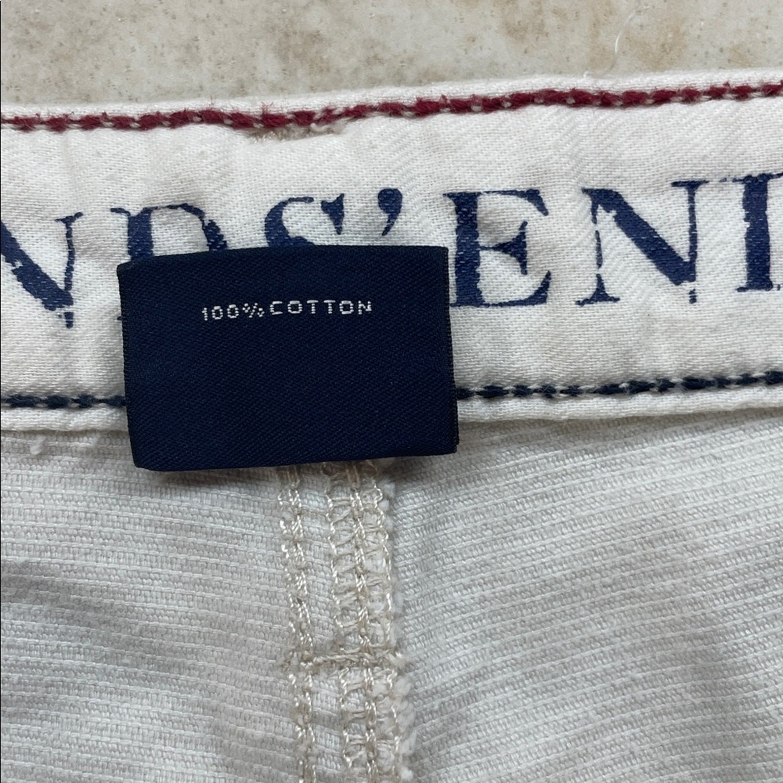 Lands’ End Men’s 36 Corduroy Pants Relaxed Fit Slightly Tapered Leg 100% Cotton